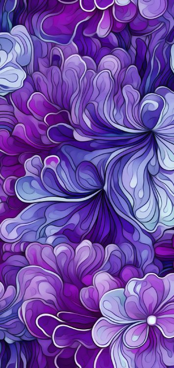 Peinture D'art, Art, Arts Visuels, Graphisme, Purple. Wallpaper in 1200x2534 Resolution