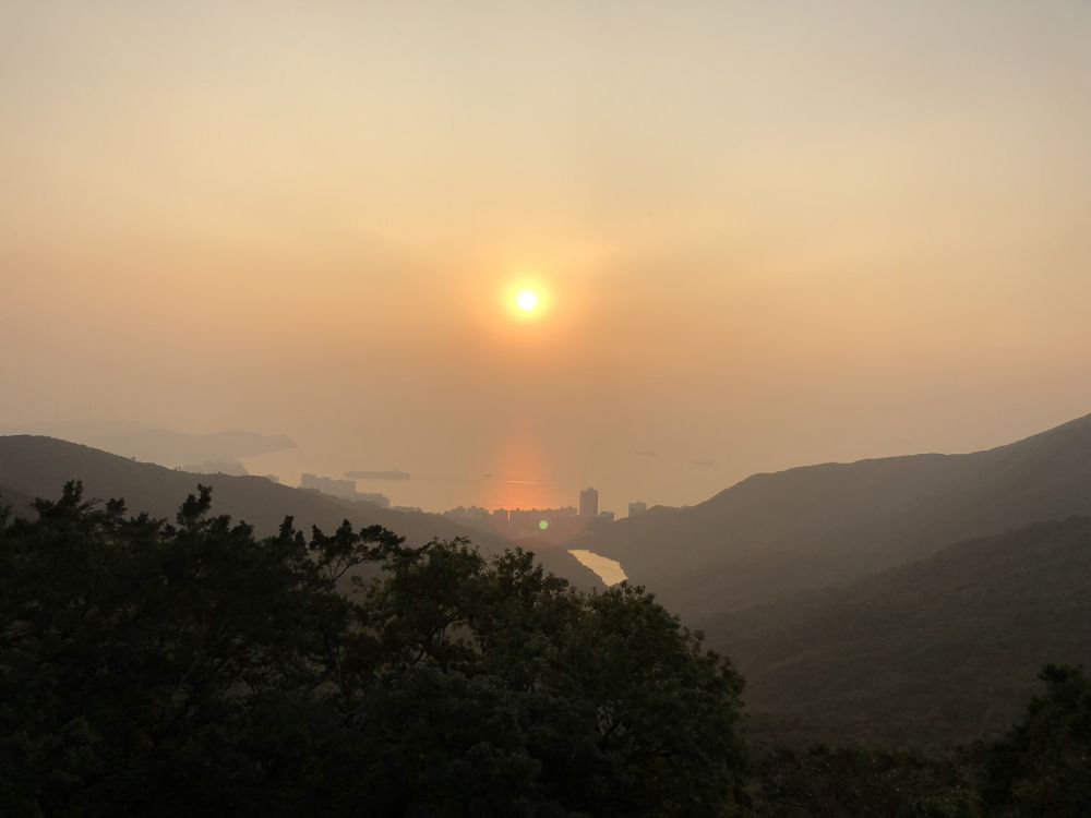 nature, vegetation, sun, mountainous landforms, atmosphere