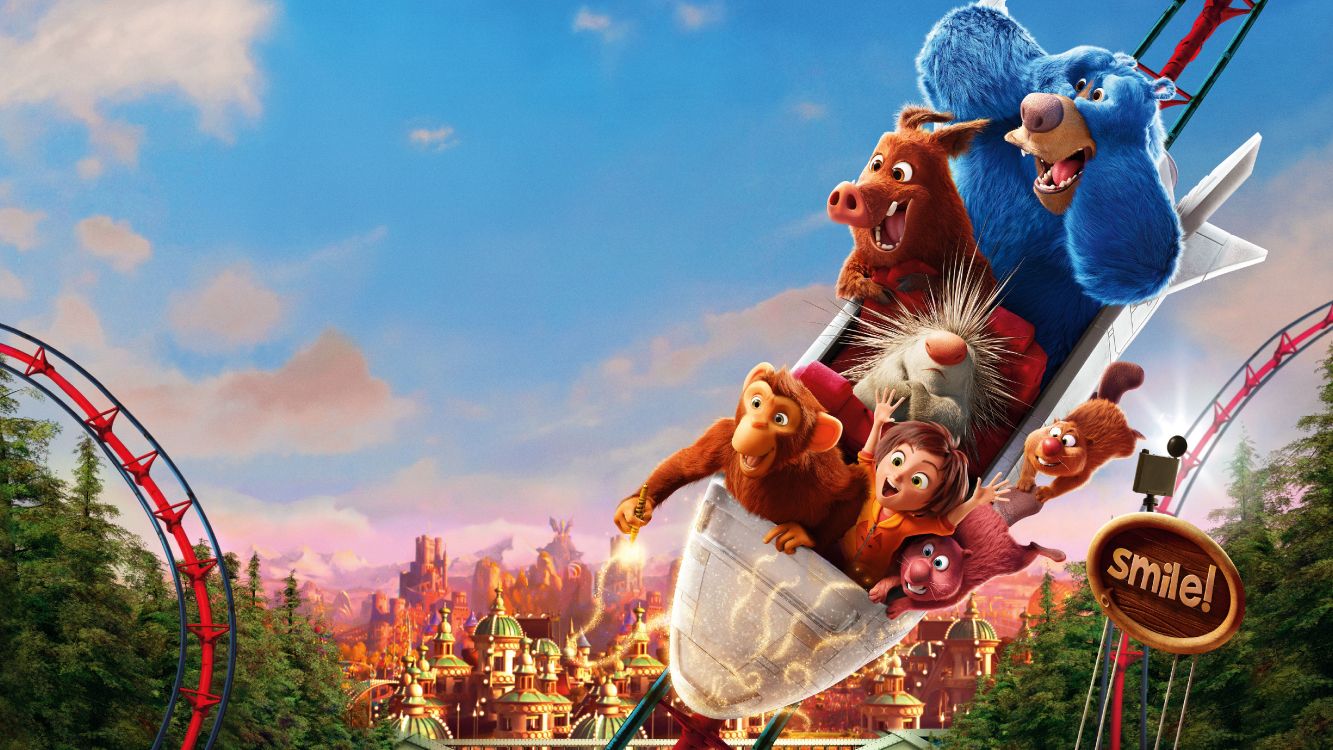 wonder park, animation, cloud, world, Happy