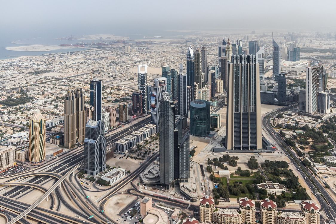 aerial view of city buildings during daytime