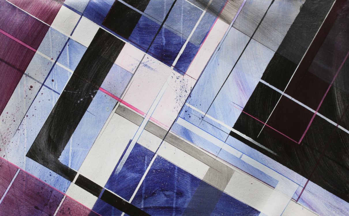 Tela a Cuadros Azul, Blanco y Negro. Wallpaper in 2560x1586 Resolution