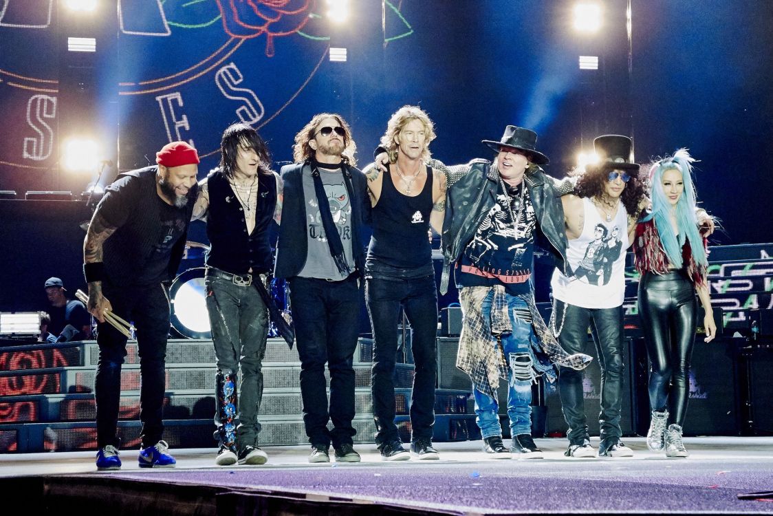 Guns N Roses, Nicht in Diesem Leben-Tour, Konzert, Leistung, Unterhaltung. Wallpaper in 2000x1334 Resolution