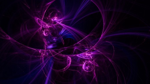 Image purple and blue light digital wallpaper