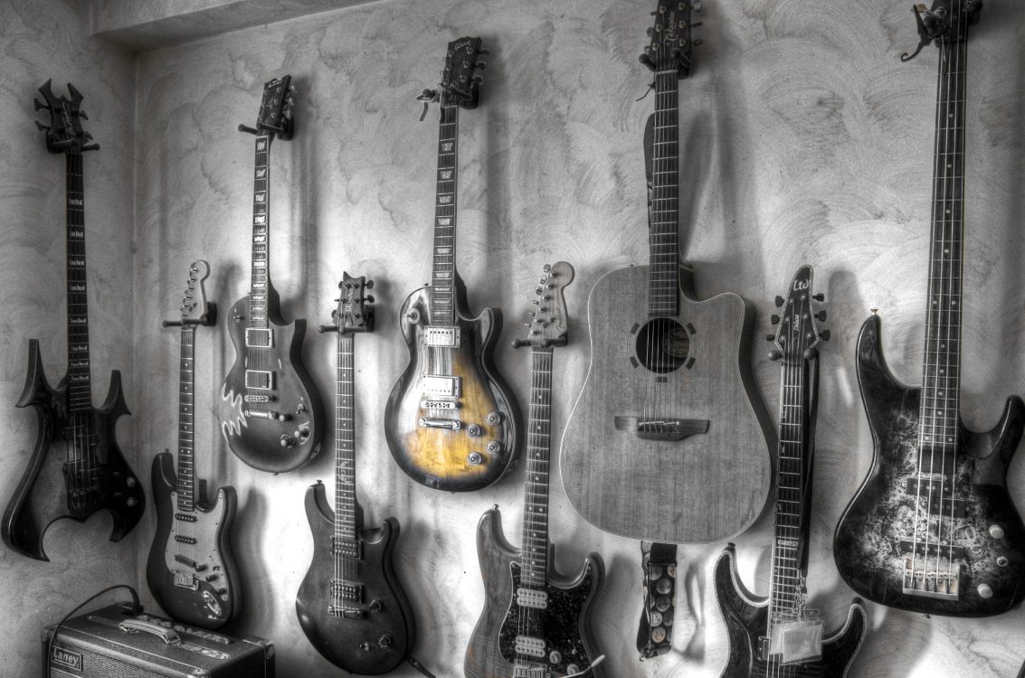Gitarre, Gezupfte Saiteninstrumente, Bass, Musik, Leinwand. Wallpaper in 4911x3249 Resolution