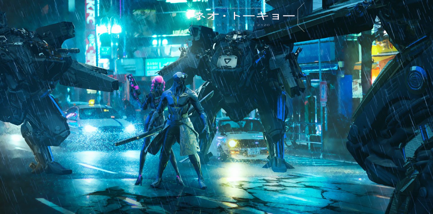 Juego de Pc, Composición Digital, Artista, Juego de Aventura de Acción, Arte. Wallpaper in 4837x2395 Resolution