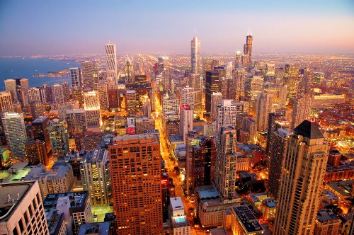 Image high rise buildings during daytime