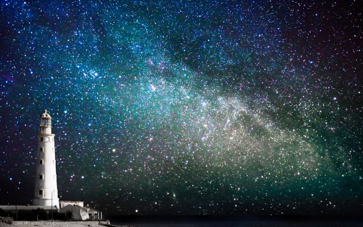 Maison Blanche et Noire Sous Ciel Bleu. Wallpaper in 2560x1600 Resolution