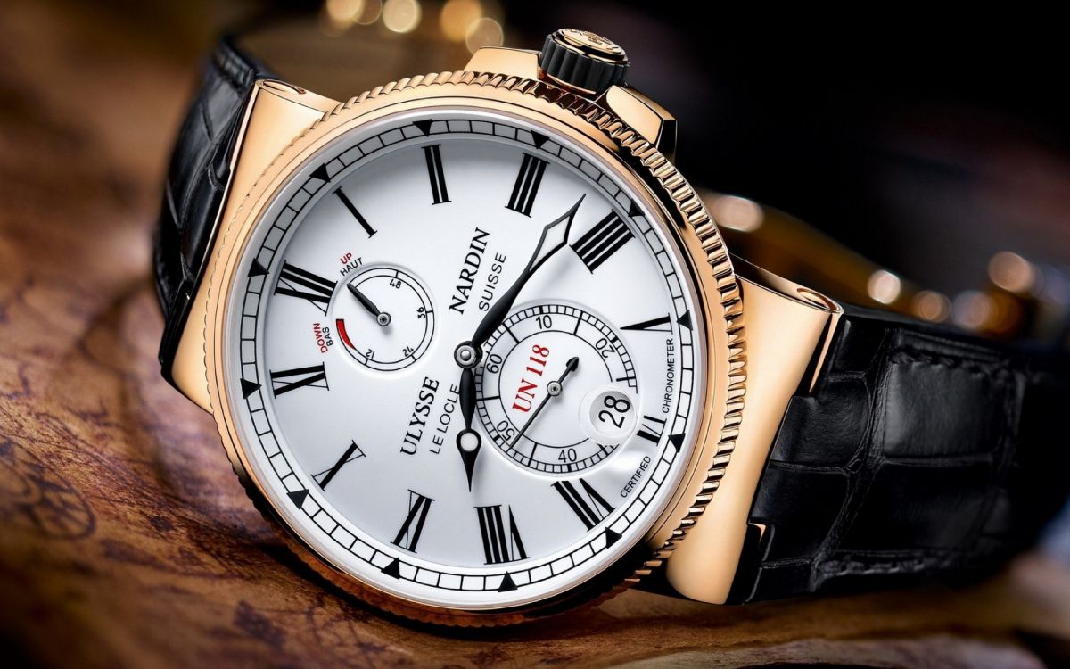 Mode-Accessoire, Uhr Zubehör, Ulysse Nardin Marine, Luxusgütern, Brand. Wallpaper in 3840x2400 Resolution