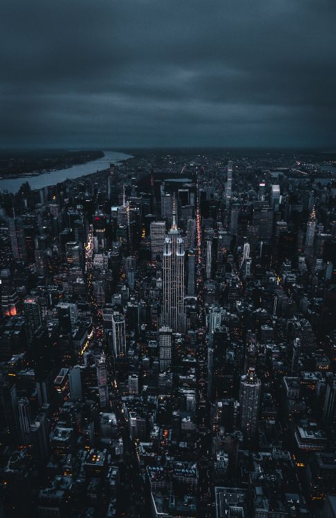 New York, Empire State Building, Gebäude, Atmosphäre, Wolkenkratzer. Wallpaper in 2539x3913 Resolution