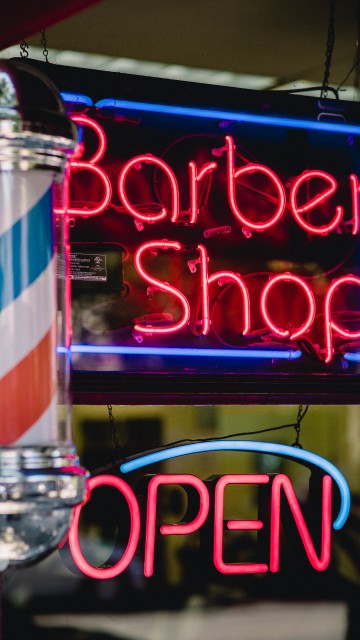 Image happy birthday neon light signage