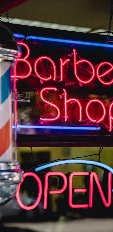 Image happy birthday neon light signage