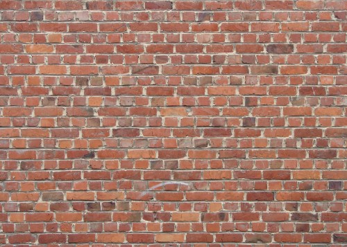 Image brown and white brick wall