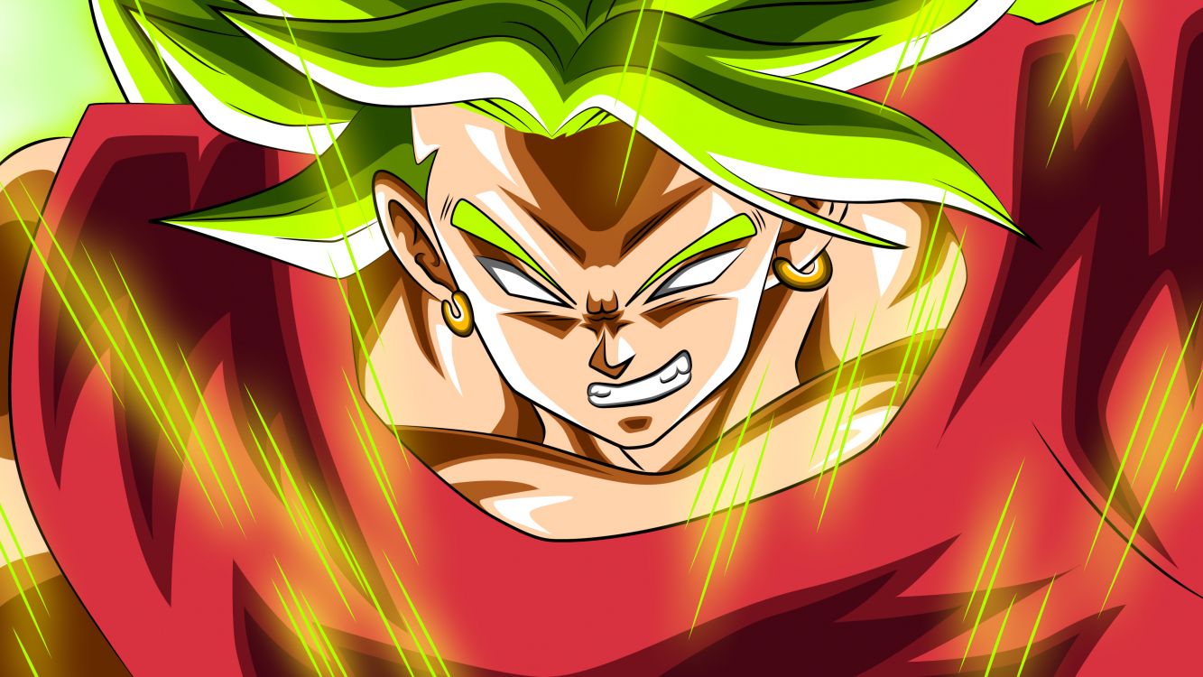 Personaje de Anime Masculino de Pelo Verde y Rojo. Wallpaper in 3840x2160 Resolution