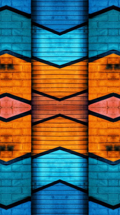 Pintura Abstracta Azul y Amarilla. Wallpaper in 1948x3464 Resolution