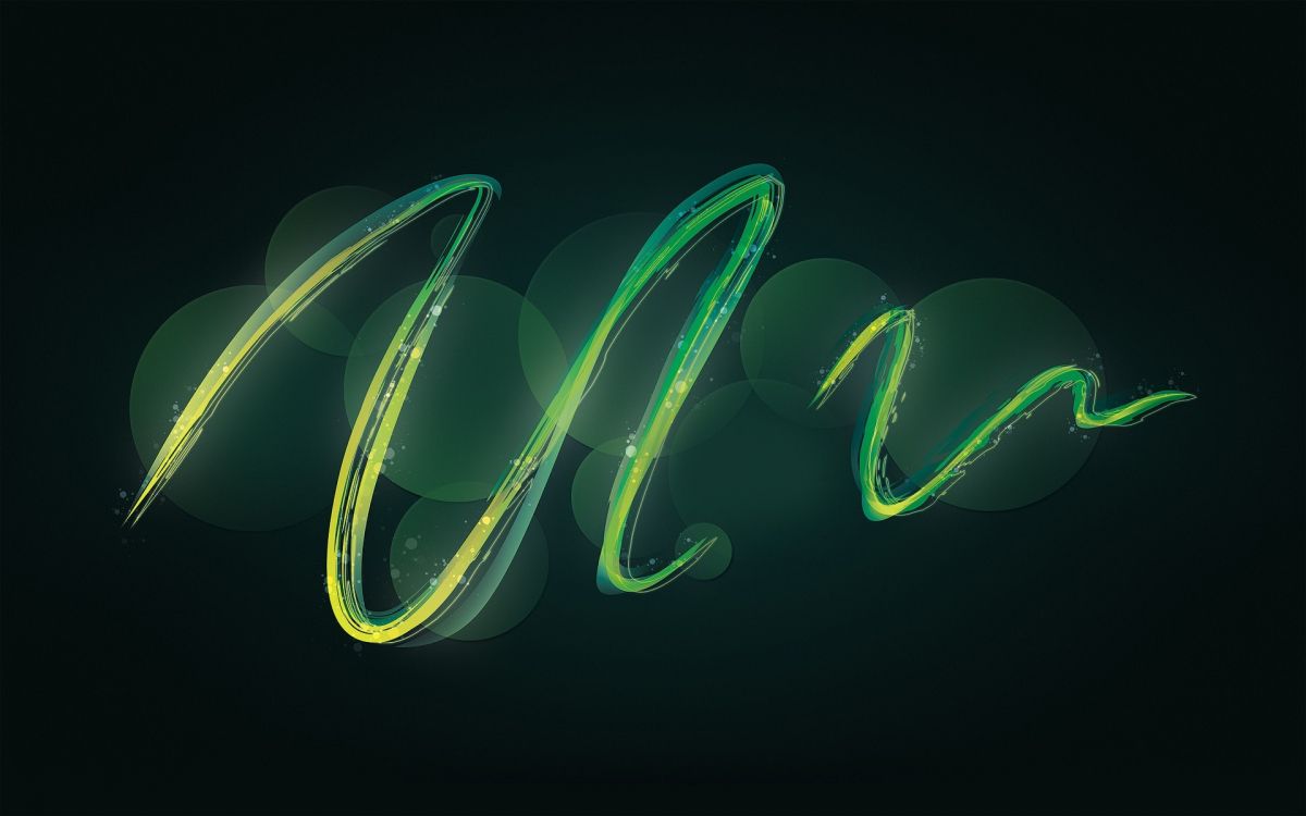 Papier Peint Numérique Clair Vert et Jaune. Wallpaper in 1920x1200 Resolution