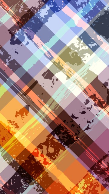 Image red yellow blue and white abstract painting