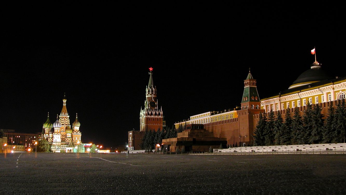 brown concrete building during nighttime