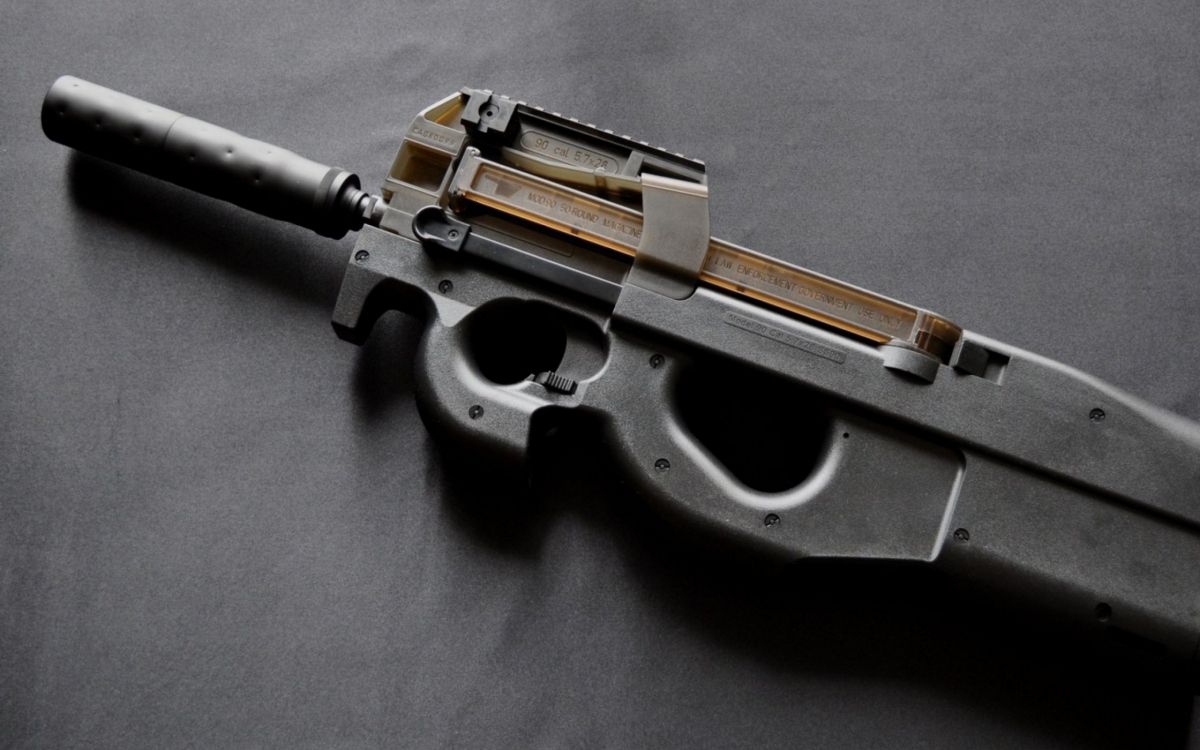FN P90, Submachine Gun, fn Herstal, Gun, Firearm. Wallpaper in 2240x1400 Resolution