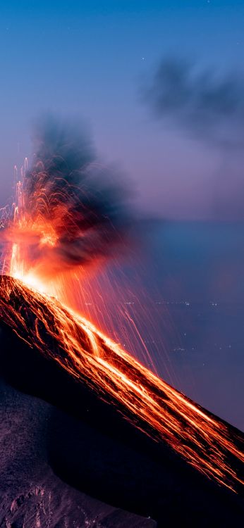 Shrumate, Iluminación Automotriz, Calor, Fuego, Espacio. Wallpaper in 1080x2340 Resolution