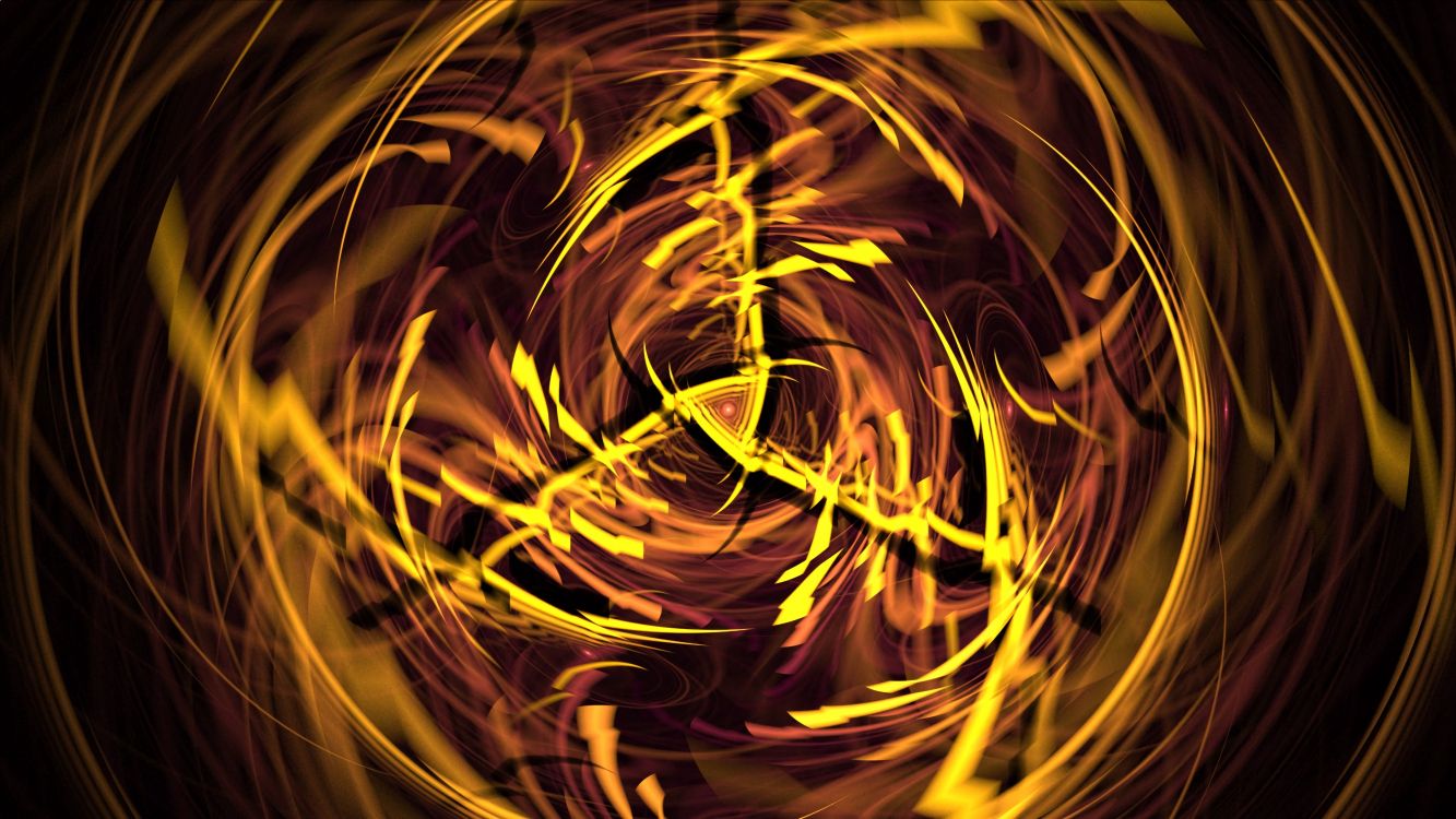 Braune Und Schwarze Abstrakte Malerei. Wallpaper in 3840x2160 Resolution