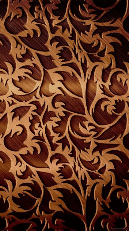 Brown and White Floral Textile. Wallpaper in 1080x1920 Resolution