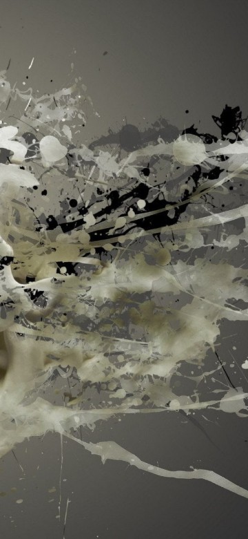 Image disintegrating skull, bone, art, skull, eyelash