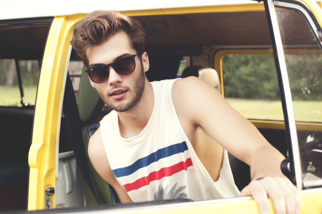 Lunettes, Fraîcheur, Jaune, Été, Voiture. Wallpaper in 5616x3744 Resolution