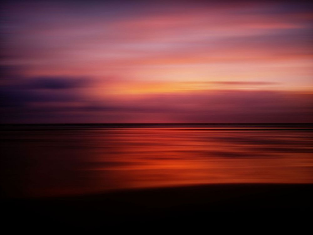 Horizon, Sunset, Afterglow, Sunrise, Sea. Wallpaper in 2828x2121 Resolution