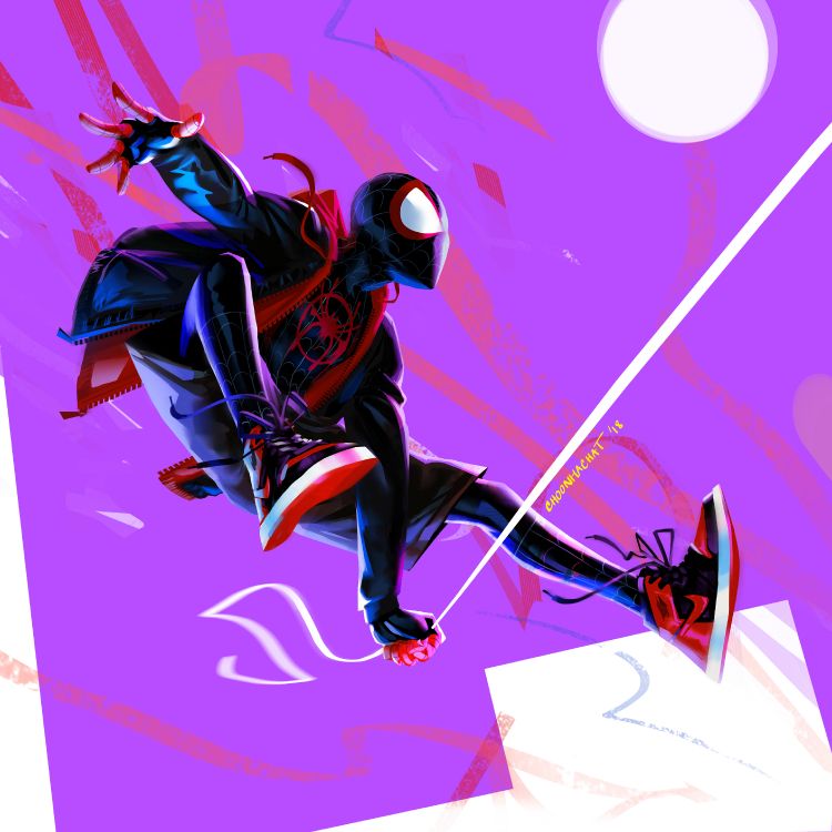 Miles Morales, spider-man, marvels spider-man miles morales, marvel comics, animation