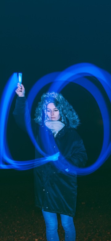 Image blue, light, electric blue, graphics, neon