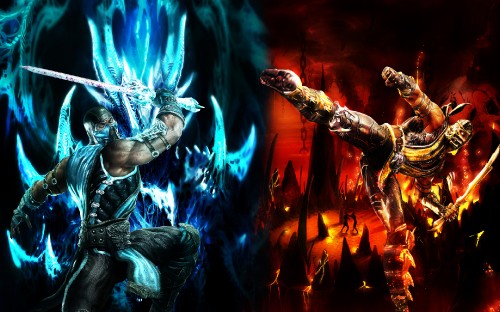 Image mortal kombat x, games, demon, pc game, illustration