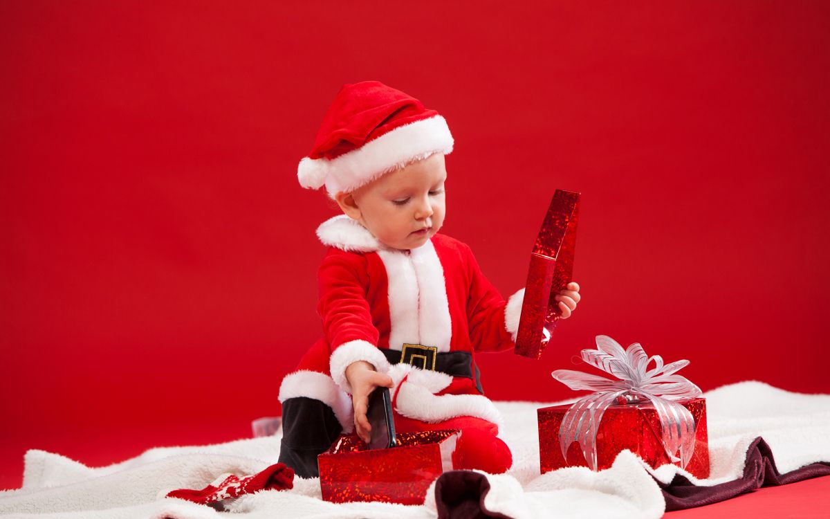 Le Jour De Noël, Santa Claus, Nouvelle Année, Productivité, Événement. Wallpaper in 2880x1800 Resolution