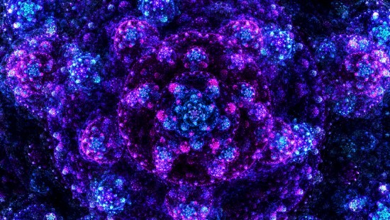 Image purple and black abstract painting