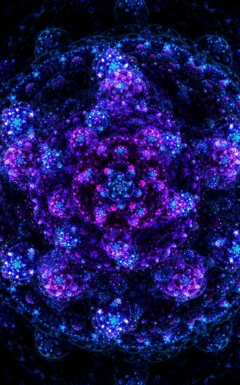 Pintura Abstracta Morada y Negra. Wallpaper in 2400x3840 Resolution