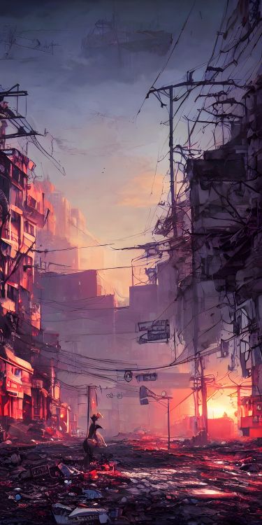 气氛, 余辉, 光, 性质, 电力 壁纸 2048x4096 允许