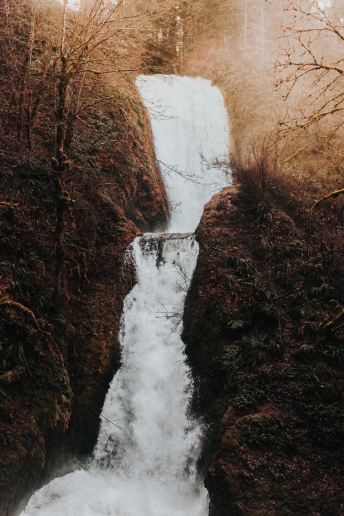 Image waterfall, body of water, water, water resources, nature