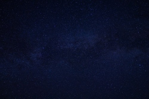 Image blue sky with stars during night time