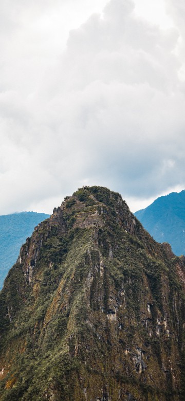Image machu picchu, mountain, ridge, mountain range, mountainous landforms
