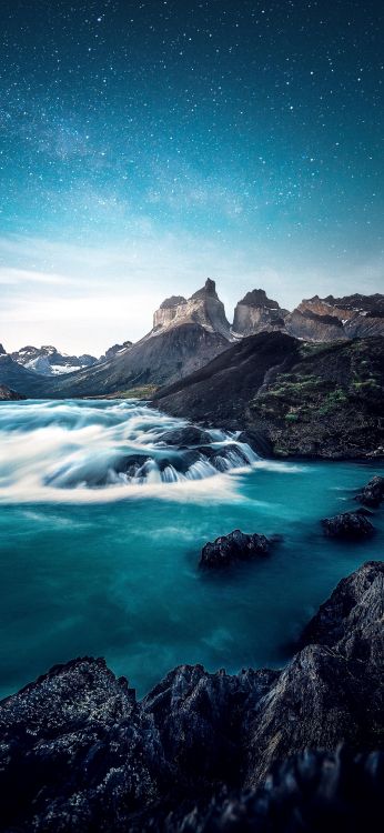 Parc National Torres Del Paine, Lac Peho, le Parc National De, Parc, Nature. Wallpaper in 1080x2340 Resolution