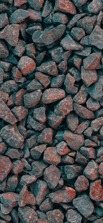 gravel, grey, pattern, electric blue, rectangle