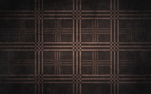 Image brown and white checkered textile