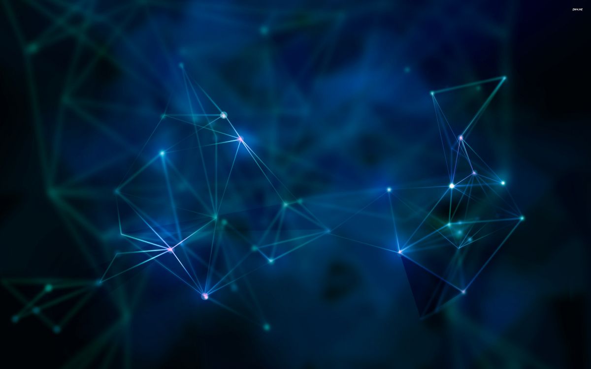 Papier Peint Numérique Lumière Bleue et Blanche. Wallpaper in 2880x1800 Resolution