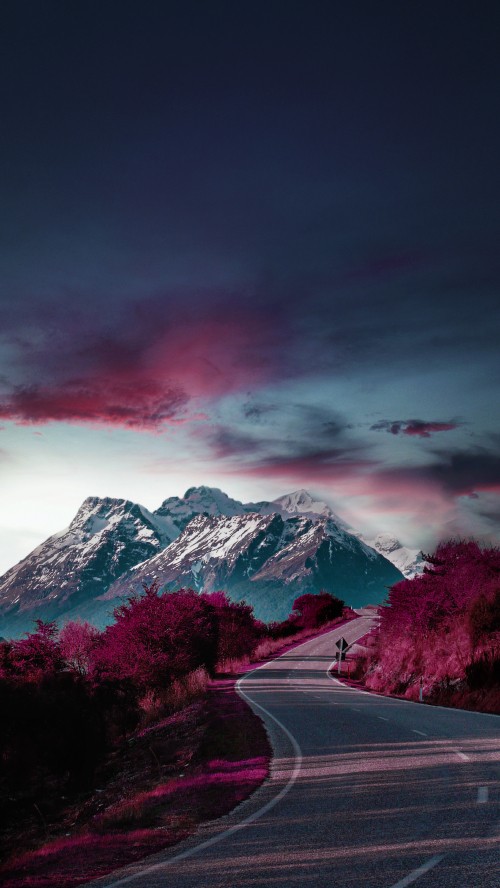 Image mountain, nature, cloud, atmosphere, plant