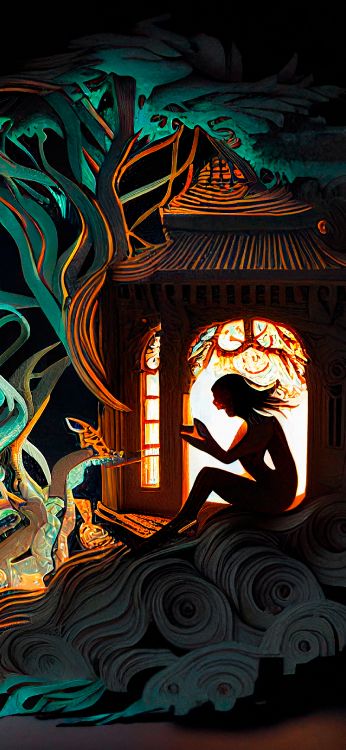 Freepik, Illustration, Kunst, Fenster, Farbtöne Und Schattierungen. Wallpaper in 1440x3120 Resolution