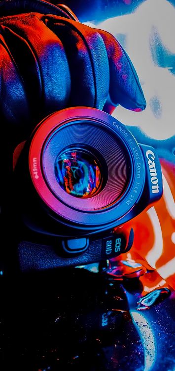 Canon 70d, Cannon, Azul Cobalto, Azul, Iluminación Automotriz. Wallpaper in 1421x3000 Resolution