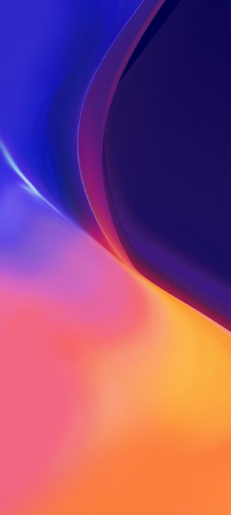 数码艺术, 艺术, 色彩, 紫色的, 气氛 壁纸 1080x2400 允许