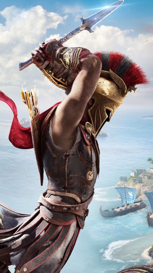 Horus In Assassins Creed Origins 4K Ultra HD Mobile Wallpaper