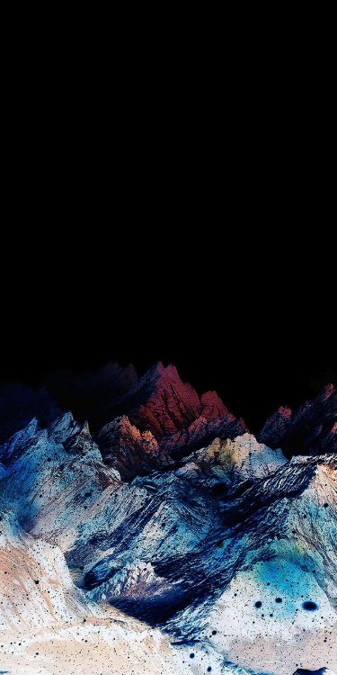 OLED, Ios, Apples, Colorfulness, Natural Material. Wallpaper in 1218x2436 Resolution