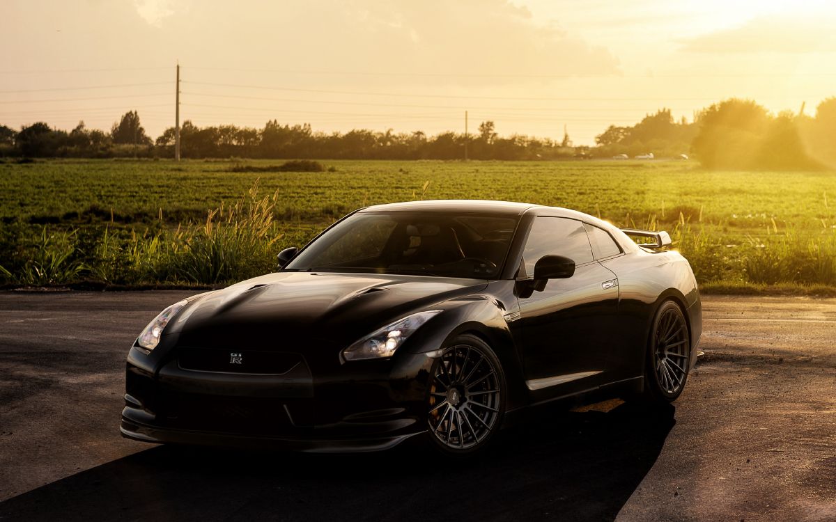 Porsche 911 Noire Sur Route Pendant la Journée. Wallpaper in 3840x2400 Resolution