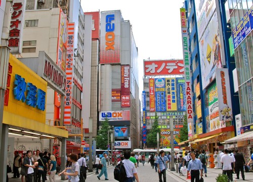 Image people walking on street during daytime